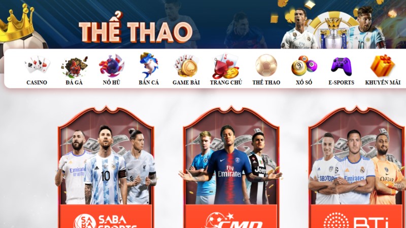 Sảnh thể thao MB66 nhiều trò chơi hấp dẫn