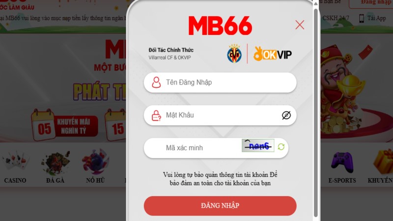 Cách vào MB66 trên app siêu tiện lợi