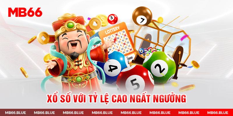 MB66 sở hữu nhiều thể loại xổ số khác nhau từ Bắc vào Nam